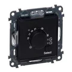  Legrand Valena Life 756333 elektronikus szobatermosztát fekete (Legrand 756333)