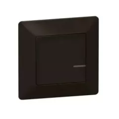   Legrand 756384A Valena Life with Netatmo okos kapcsoló/dimmer (végrehajtó), nulla vezető nélkül (retrofit), keret nélkül, fekete (Legrand 756384A)
