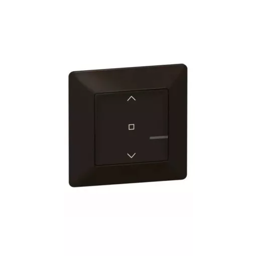 Legrand 756390A Valena Life with Netatmo okos redőny/zsaluzia kapcsoló (végrehajtó), nulla (N) vezető bekötéssel, keret nélkül, fekete (Legrand 756390A)