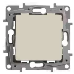   Legrand Niloé 764600 egypólusú kapcsoló (101), bézs burkolattal keret nélkül, süllyesztett 10A 250V (Legrand 764600 / 664600)