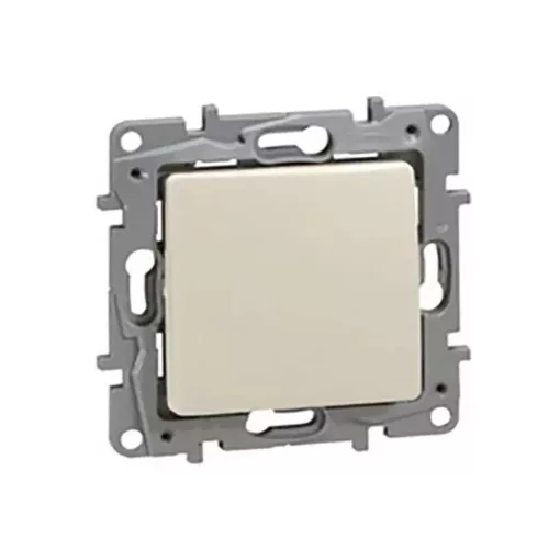 Legrand Niloé 764601 váltókapcsoló (106), bézs burkolattal keret nélkül, süllyesztett 10A 250V (Legrand 764601)