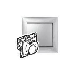   Legrand 770291 Valena szobatermosztát padlófűtéshez, alumínium ( Legrand 770291 )