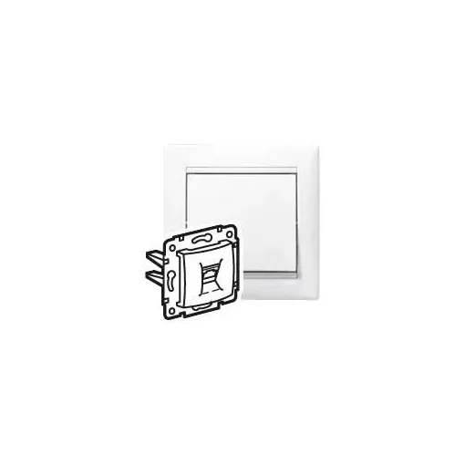 Legrand Valena 774242 Informatikai csatlakozóaljzat 1xRJ45 Cat6 UTP fehér burkolattal keret nélkül (Legrand 774242)