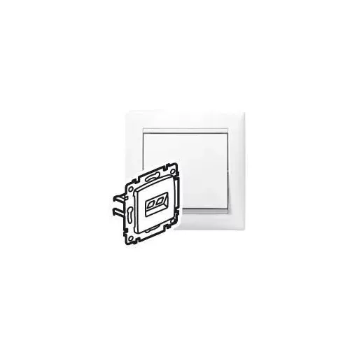 Legrand Valena 774439 telefoncsatlakozó 2xRJ11 fehér burkolattal keret nélkül (Legrand 774439)