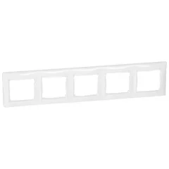   Legrand Valena 774455 5-ös fehér keret vízszintes elhelyezéssel (Legrand 774455)