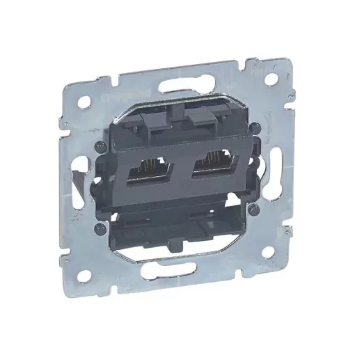 Legrand 775768 Galea 2xRJ45 LCS2 Cat6 STP mechanizmus csavaros ( Legrand 775768 )