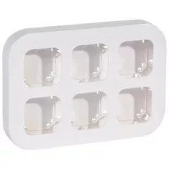   Legrand 782496 Forix IP20 fk 6-os munkaállomás, vízszintesen/függőlegesen felszerelhető, fehér ( Legrand 782496 )