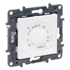   Legrand Niloé Step 863141 szobatermosztát, 8A, fehér (Legrand 863141 / 863141B)