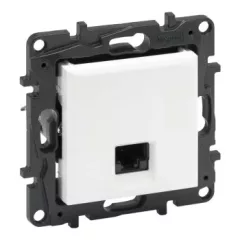   Legrand Niloé Step 863161 RJ45 Cat.6 FTP aljzat, fehér (Legrand 863161 / 863161B)
