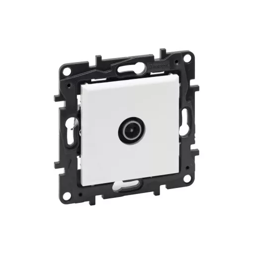 Legrand Niloé Step 863174 TV csillagpontos aljzat, végzáró (1,5 dB /, fehér (Legrand 863174 / 863174B)