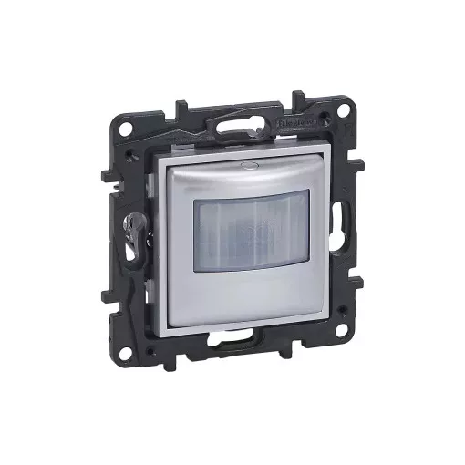 Legrand Niloé Step 863348A mozgásérzékelős kapcsoló 3 - 250 W, 120°, 2-vezetékes, alumínium (Legrand 863348A / 863348B)