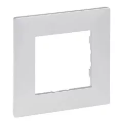   Legrand Niloé Step 863391 1-es keret, alumínium (Legrand 863391)