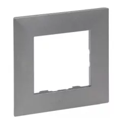   Legrand Niloé Step 863491 1-es keret, grafit szürke (Legrand 863491)