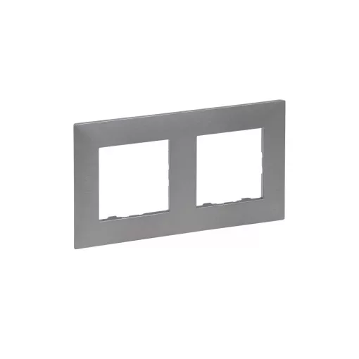 Legrand Niloé Step 863492 2-es keret, grafit szürke (Legrand 863492)