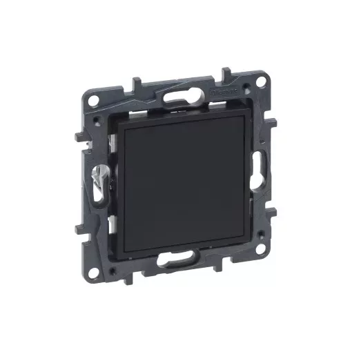 Legrand Niloé Step 863500 vakfedél, fekete (Legrand 863500 / 863500B)