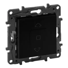   Legrand Niloé Step 863544 redőnykapcsoló (3 állású /, 6A, fekete (Legrand 863544 / 863544B)