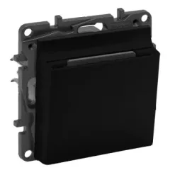  Legrand Niloé Step 863546 mechanikus hotelkártya-kapcsoló, fekete (Legrand 863546 / 863546B)
