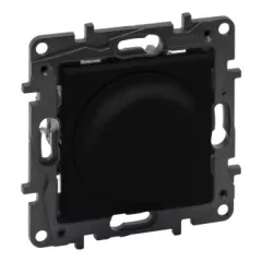   Legrand Niloé Step 863552 forgatógombos fényerőszabályzó, 300W, fekete (Legrand 863552 / 863552B)