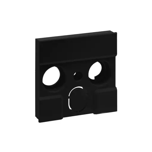 Legrand Niloé Step 863584 TV-R-SAT burkolat, fekete (Legrand 863584)