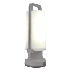   Lutec 6904101337 DRAGONFLY, kültéri, napelemes 1W, IP54 védettséggel, nappali fény (semleges fehér) ( 4000K ), 120 lm 2 év garanciával, LED panel, ezüstszürke / opál színben ( LUTEC 6904101337 )