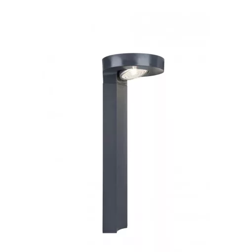 Lutec 6906703335 DISO, kültéri, napelemes 2W, IP44 védettséggel, nappali fény (semleges fehér) ( 4000K ), 200 lm 2 év garanciával, LED panel, szürke / átlátszó színben ( LUTEC 6906703335 )