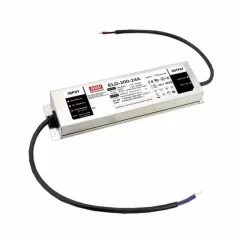  Mean Well ELG-200-24A LED tápegység 1 fázisú, 200W, 24V DC kimenettel, 8,4A, 100…305 V AC, 50/60 Hz ( ELG-200-24A )