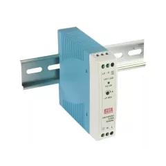   Mean Well MDR-20-12 Tápegység 1 fázisú, 20W, 12V DC kimenettel, 1,67A, 85...264 V AC, 50/60 Hz) ( MDR-20-12 )