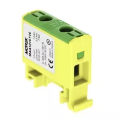   Morek MAA1016Y10 OTL 16 Fővezetéki sorkapocs, 1xAl/Cu, 1,5-16mm2, 1000V, zöld/sárga