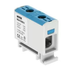   Morek MAA1050B10 OTL 50 Fővezetéki sorkapocs, 1xAl/Cu, 1,5-50mm2, 1000V, kék