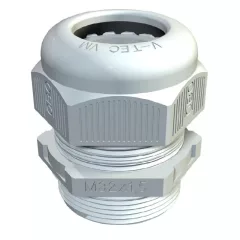   Obo Bettermann, 2022868, tömszelence műanyag M25 IP68 világosszürke RAL7035 befogható kábelek külső átmérője 9 - 17 mm, V-TEC VM25 LGR (Obo Bettermann 2022868)