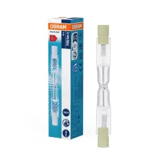   OSRAM halogén vonalizzó (ceruzaizzó), átlátszó üveg búra, R7s foglalat, 48W, 700lm, 2800K meleg fehér, hossz: 78mm ( 4008321977595 )