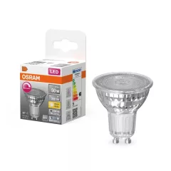   OSRAM Superstar+ dimmelhető LED fényforrás (izzó) spot forma (PAR16), GU10 foglalat, 4,7W, 350lm, 2700K meleg fehér ( 4058075613089 )