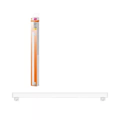   OSRAM Base LED fényforrás (izzó), lineáris forma, matt plasztik búra, S14s foglalat, 6W, 640lm, 2700K meleg fehér ( 4058075762411 )