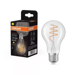   OSRAM Vintage 1906 LED fényforrás (izzó), classic forma, átlátszó üveg búra, E27 foglalat, 5,9W, 806lm, 2700K meleg fehér ( 4058075836662 )