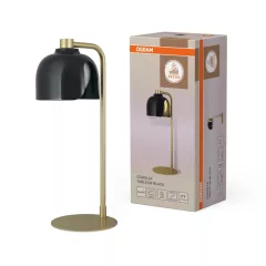   OSRAM Dekor Szirom asztali lámpa, beltéri, fekete, G9, acél és üveg, IP20, magasság: 400 mm ( 4058075848948 )
