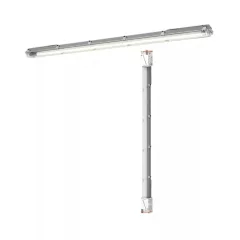   OSRAM Damp Proof Value por- és páramentes integrált LED lámpatest, beltéri, szürke, 1300 lm, 16 W, 4000 K, ABS, IP65, hossz: 1277 mm ( 4058075851221 )