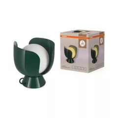   OSRAM Dekor Szirom asztali lámpa, beltéri, zöld, E14, acél, IP20, átmérő: 200 mm, magasság: 210 mm ( 4058075851764 )