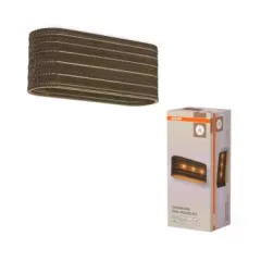   OSRAM Dekor kartonpapír ovális mennyezeti lámpa, beltéri, barna, 3 × E27, karton és acél, IP20, magasság: 600 mm ( 4099854453212 )