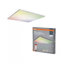   OSRAM SMART+ Matter, Wi-Fi Planon keret nélküli LED panel, beltéri, fehér, 3400 lm, 40 W, 3000–6500 K, alumínium, IP20, méret: 600 × 600 mm, dimmelhető ( 4099854471896 )