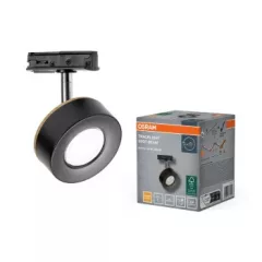   OSRAM Tracklight sínrendszerhez Beam LED spot lámpa, beltéri, fekete, 300 lm, 4,8 W, 3000 K, (PC), fa és fém, IP20, hossz: 132 mm ( 4099854631245 )