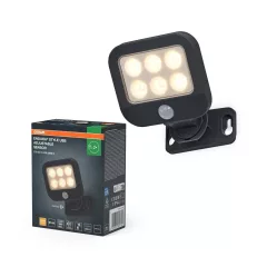   OSRAM ENDURA® Style USB Adjustable Up-Down szenzoros fali lámpa, műanyag búra, sötétszürke, 1,8W, 140 lm, 3000K, IP44 kültéri, 5V DC, 25000 óra, USB-s akkumulátorral rendelkezik ( 4099854699795 )