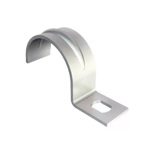 Obo Bettermann 1003097 -  9 G - Rögzítőbilincs egy rögzítő füllel 9mm galvanikusan horganyzott, DIN EN 12329