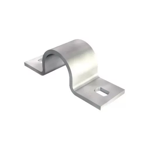 Obo Bettermann 1015498 - 823 40 FT - Rögzítőbilincs két rögzítő füllel 40mm merítetten tűzihorganyzott, DIN EN ISO 1461