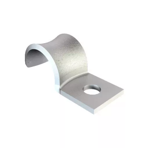 Obo Bettermann 1043013 - WN 7855 A 2 - Rögzítőbilincs egy rögzítő füllel 2mm galvanikusan horganyzott, átlátszóra passziválva