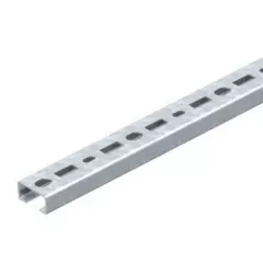   Obo Bettermann 1109782 - CM3015P0200FT - Profilsín perforált, nútszélesség 16 mm 200x30x15 merítetten tűzihorganyzott, DIN EN ISO 1461