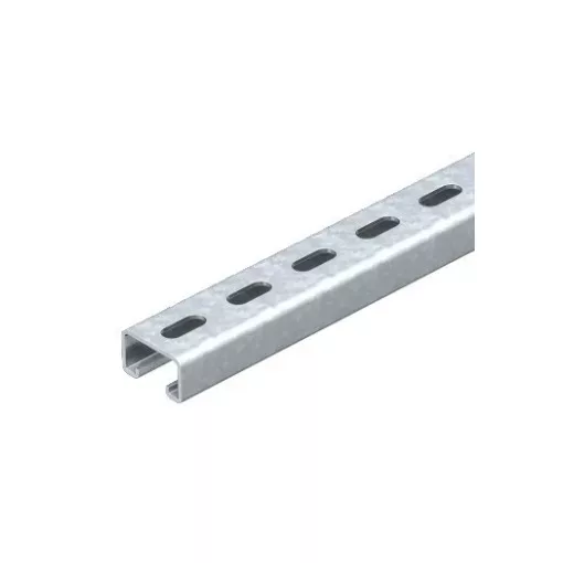 Obo Bettermann 1121529 - MS5030UP6000FT - Profilsín perforálás nélküli 6000x50x30 merítetten tűzihorganyzott, DIN EN ISO 1461 .
