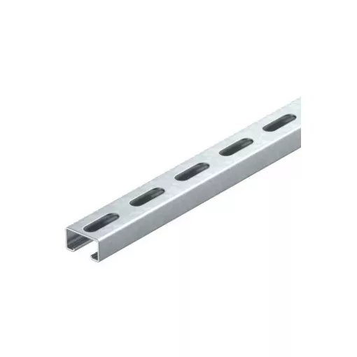 Obo Bettermann 1121903 - MS4022P6000A4 - Profilsín perforált, nútszélesség 18 mm 6000x40x22,5 .