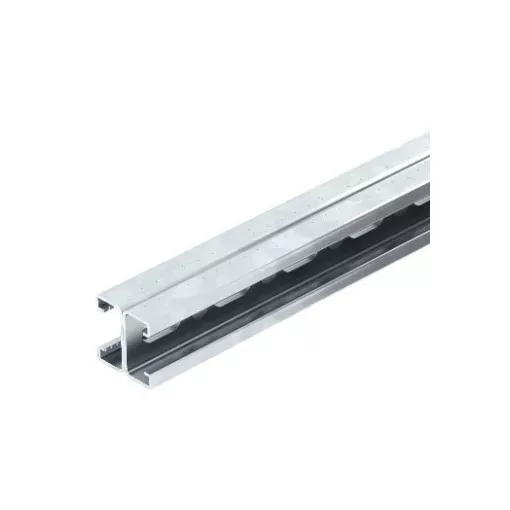 Obo Bettermann 1122954 - MS4142P6000A2 - Profilsín perforált, 22 mm résszélesség 6000x42x41 .