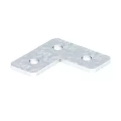   Obo Bettermann 1124653 - GMS 3 VP L FT - Összekötő lemez L-forma 90x90x40x5 merítetten tűzihorganyzott, DIN EN ISO 1461