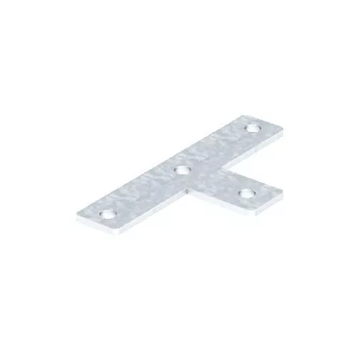 Obo Bettermann 1124655 - GMS 4 VP T FT - Összekötő lemez T-forma 200x95x40x5 merítetten tűzihorganyzott, DIN EN ISO 1461